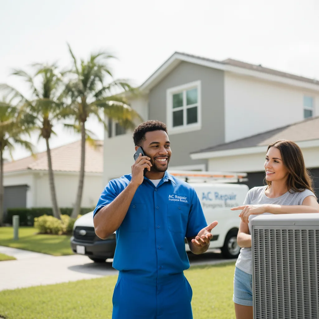 AC Repair Pompano Beach customer support in Marienville